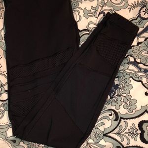 Lululemon Wunder Under Mix & Mesh Tights